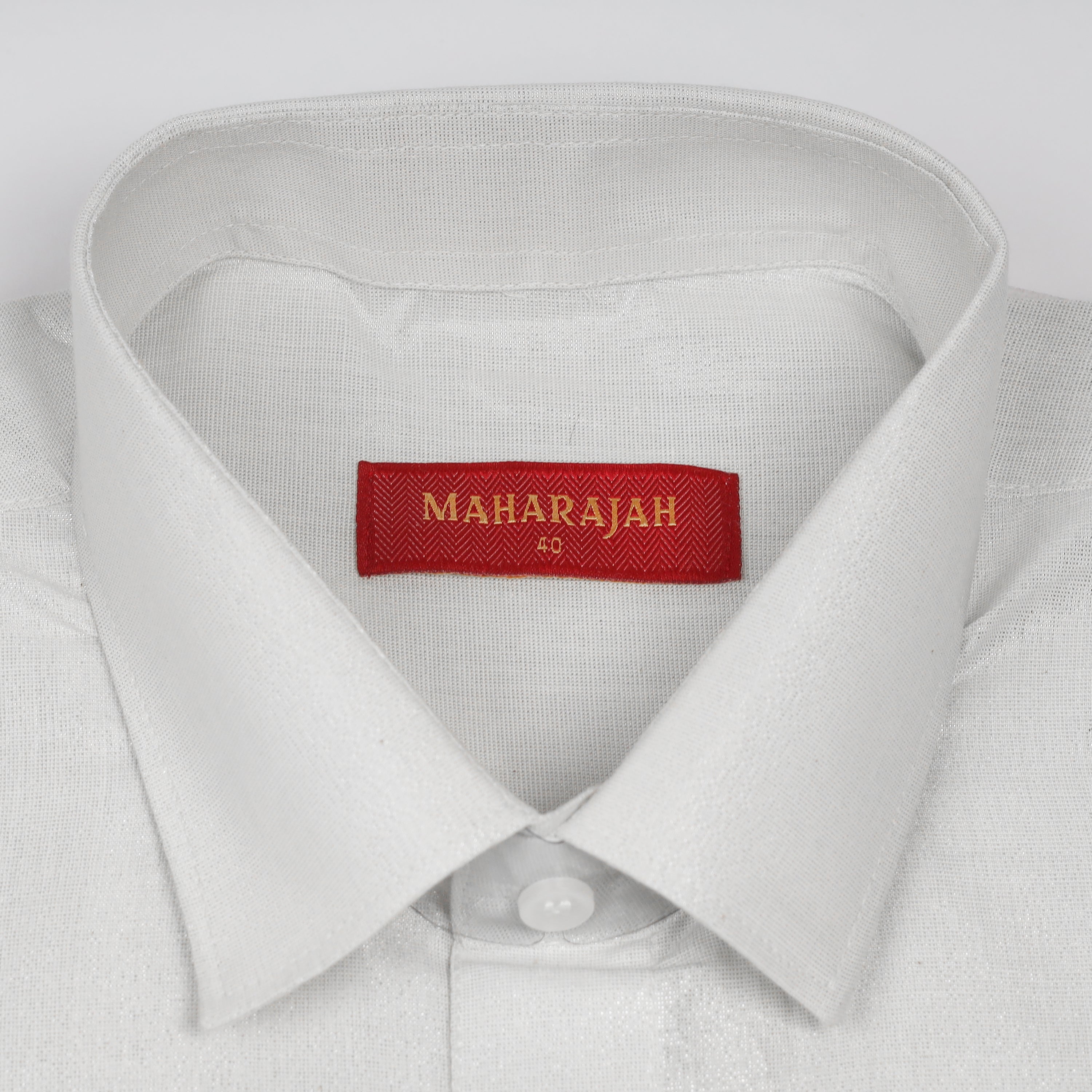 Mens Tissue Combo Shirt and Dhoti Set - KATABOMAN